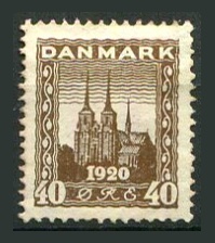Danmark Afa 114 Ustemplet