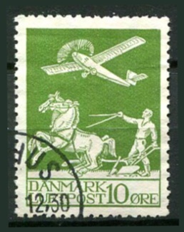 Danmark Afa 144 Stemplet