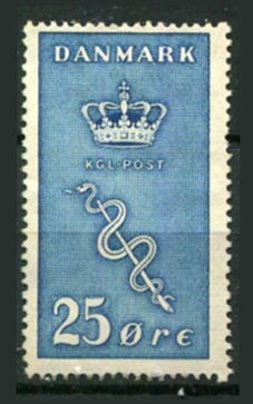 Danmark Afa 180 Ustemplet