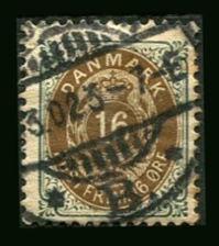 Danmark Afa 27B Stemplet