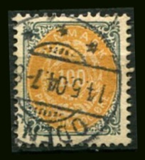 Danmark Afa 31B Stemplet