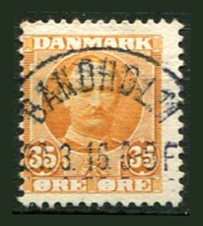 Danmark Afa 63 Stemplet
