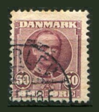 Danmark Afa 58 Stemplet