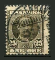 Danmark Afa 57 Stemplet