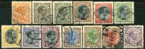 Danmark Afa 98 - 110 Stemplet