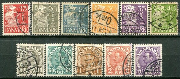 Danmark Afa 203 - 13 Stemplet