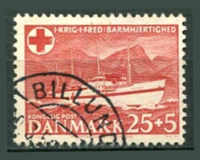 Danmark Afa 333 Stemplet