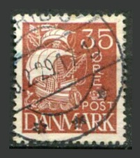 Danmark Afa 173 Stemplet