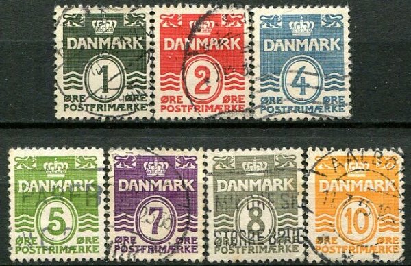 Danmark Afa 196 - 02 Stemplet