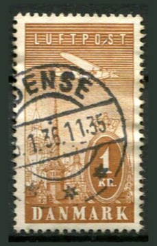 Danmark Afa 220 Stemplet