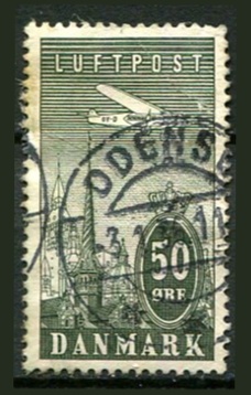 Danmark Afa 219 Stemplet