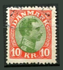 Danmark Afa 177 Stemplet