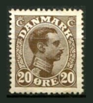 Danmark Afa 125 Ustemplet