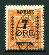 Danmark Afa 160 Stemplet