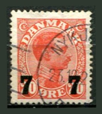 Danmark Afa 175 Stemplet