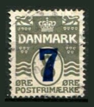 Danmark Afa 157 Stemplet