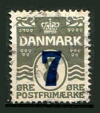 Danmark Afa 157 Stemplet