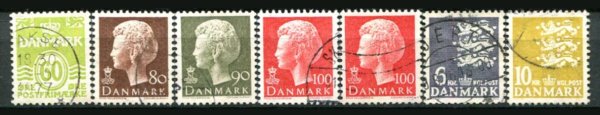 Danmark Afa 617 - 22 Stemplet