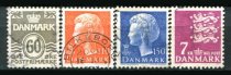 Danmark Afa 652 - 55 Stemplet
