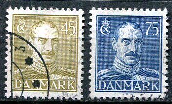 Danmark Afa 296 - 97 Stemplet