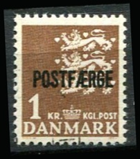 Danmark Afa 47 Stemplet Postfærge