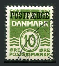 Danmark Afa 36 Stemplet Postfærge