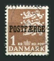 Danmark Afa 35 Stemplet Postfærge
