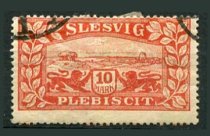 Slesvig Afa 28 Stemplet