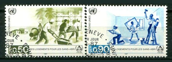 Geneve Afa 157 - 58 Stemplet