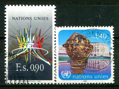 Geneve Afa 154 - 55 Stemplet