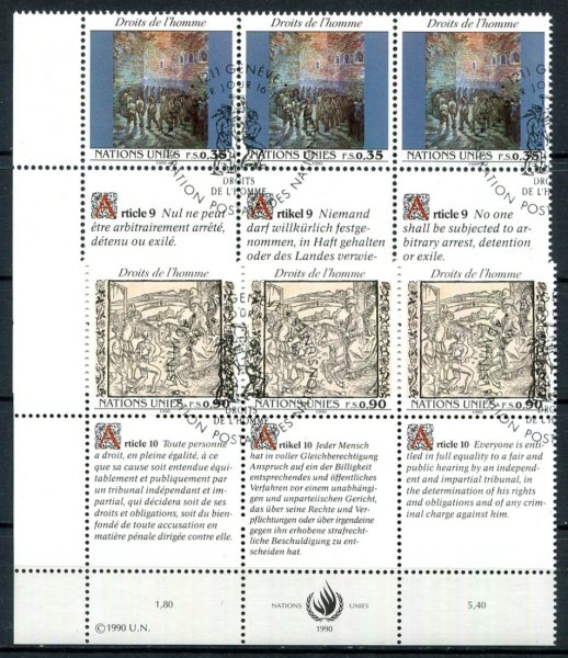 Geneve Afa 196 - 97 Stemplet Sammentryk