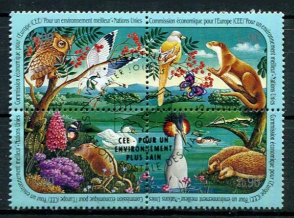 Geneve Afa 198 - 01 Stemplet Sammentryk