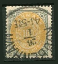 Danmark Afa 31B Stemplet