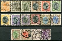 Danmark Afa 98 - 110A Stemplet