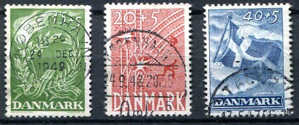 Danmark Afa 299 - 01 Stemplet