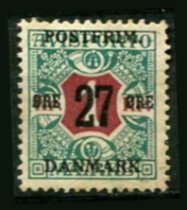 Danmark Afa 85 Ustemplet