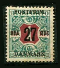Danmark Afa 85 Ustemplet