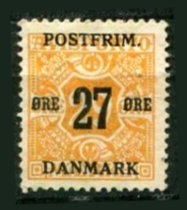 Danmark Afa 91 Ustemplet