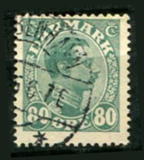 Danmark Afa 84 Stemplet