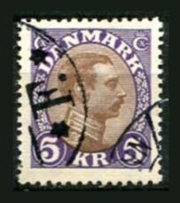 Danmark Afa 176 Stemplet