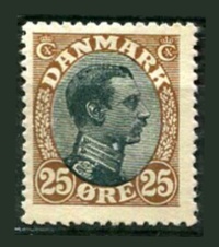 Danmark Afa 101 Ustemplet