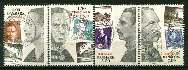 Danmark Afa 1276 - 79 Stemplet
