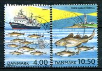 Danmark Afa 1326 - 27 Stemplet
