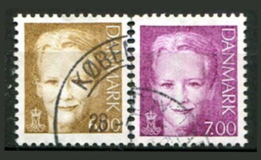 Danmark Afa 1285 - 86 Stemplet