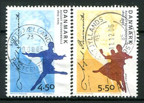 Danmark Afa 1432 - 33 Stemplet