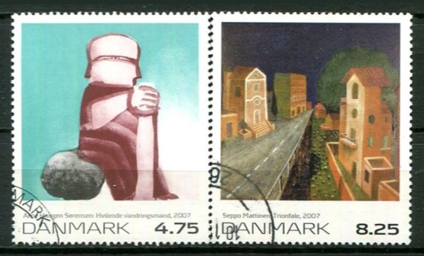 Danmark Afa 1508 - 09 Stemplet