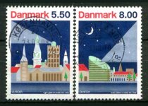 Danmark Afa 1576 - 77 Stemplet