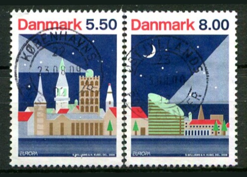 Danmark Afa 1576 - 77 Stemplet