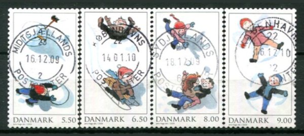 Danmark Afa 1595 - 98 Stemplet
