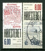 Danmark Afa 1647 - 48 Stemplet